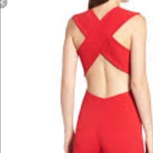 Nordstroms Soprano Wide Leg Jumpsuit Large